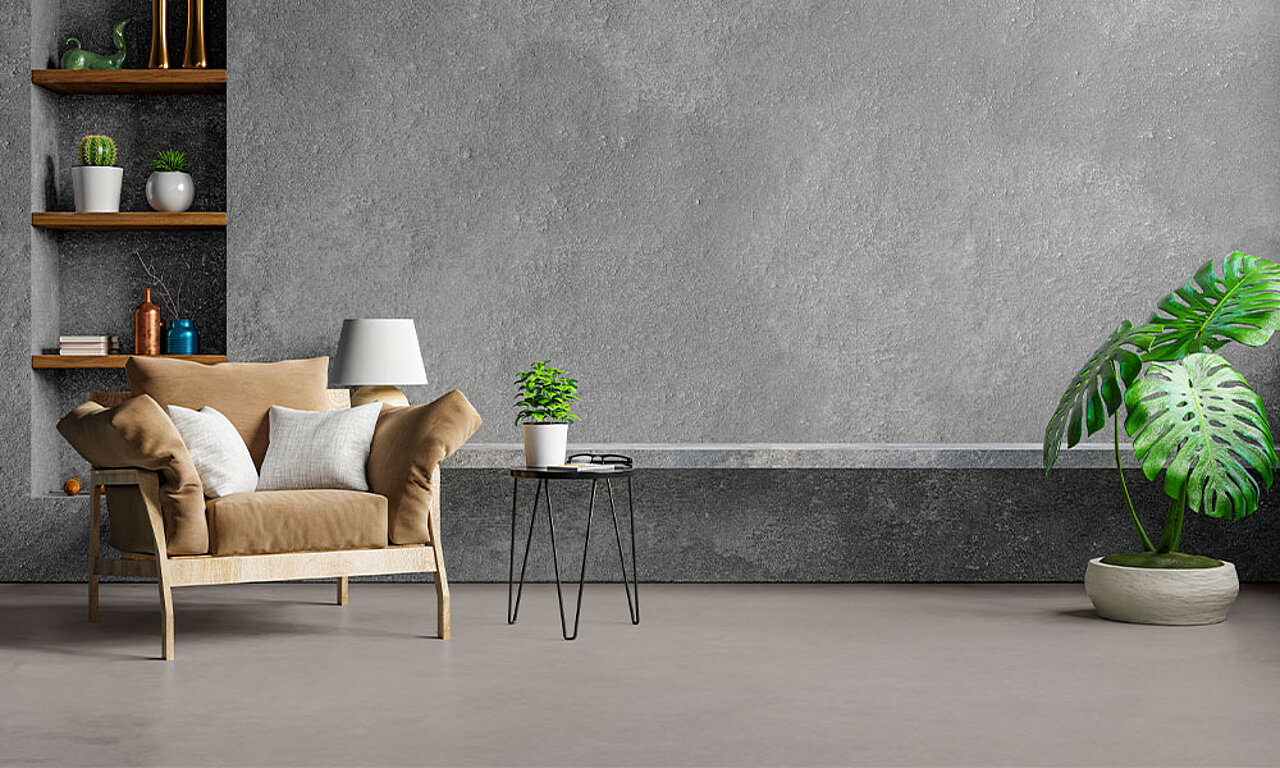 Authentische Betonoptik: Perfekt für den Industrielook